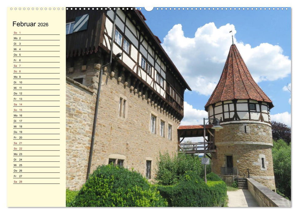 Sehenswertes in Baden-Württemberg erleben (CALVENDO Premium Wandkalender 2026)