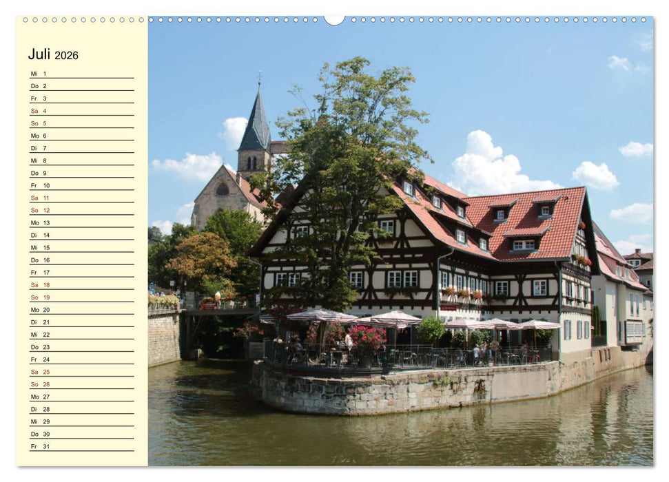 Sehenswertes in Baden-Württemberg erleben (CALVENDO Premium Wandkalender 2026)