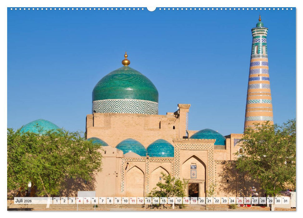 Usbekistan Mythos Seidenstraße hautnah (CALVENDO Premium Wandkalender 2026)