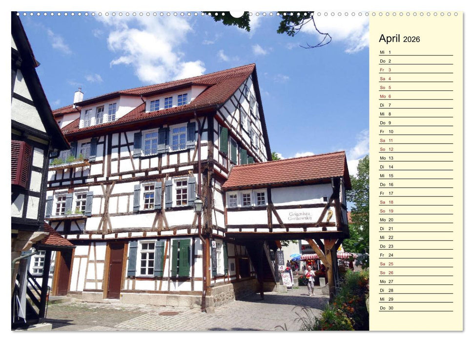 Tübingen erleben (CALVENDO Premium Wandkalender 2026)