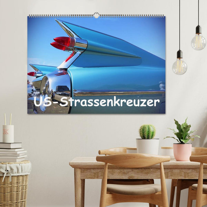 US-Strassenkreuzer (CALVENDO Wandkalender 2026)