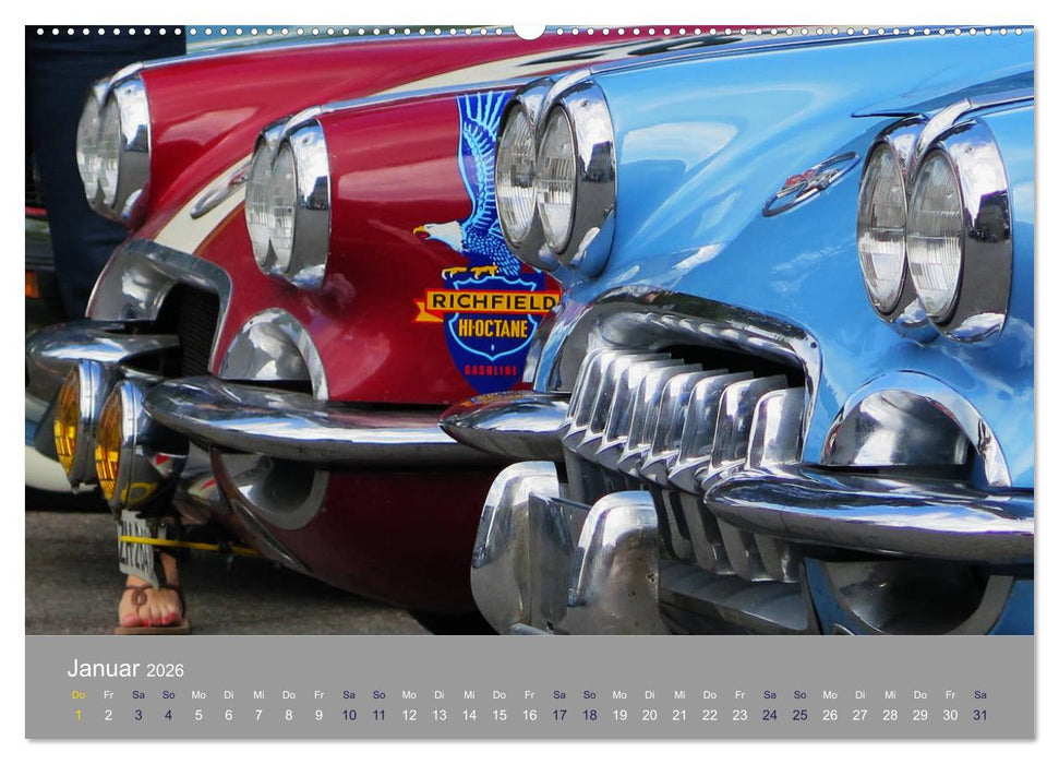 US-Strassenkreuzer (CALVENDO Wandkalender 2026)