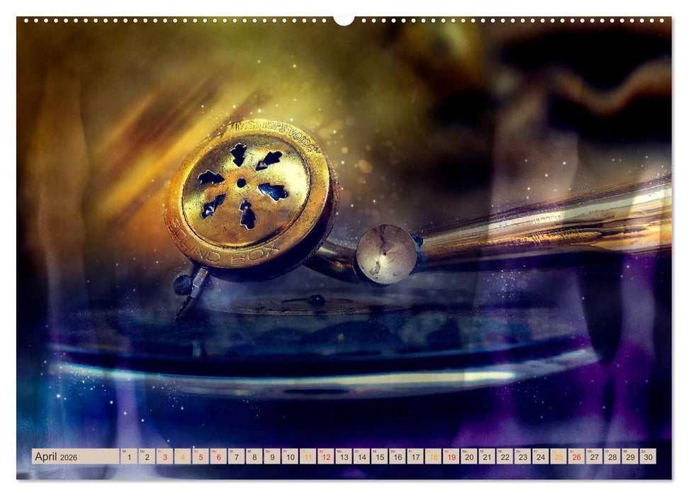 Grammophone - Zeitzeugen der Geschichte (CALVENDO Premium Wandkalender 2026)