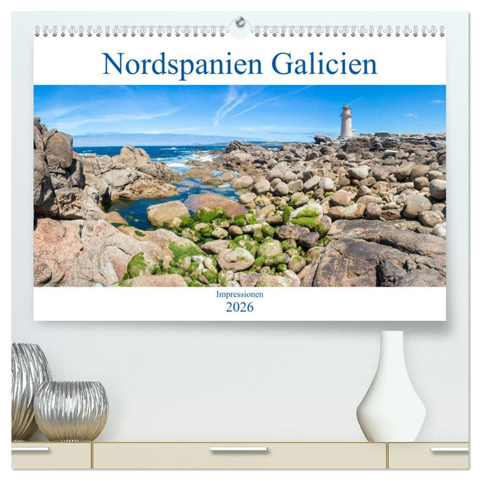 Nordspanien Galicien (CALVENDO Premium Wandkalender 2026)