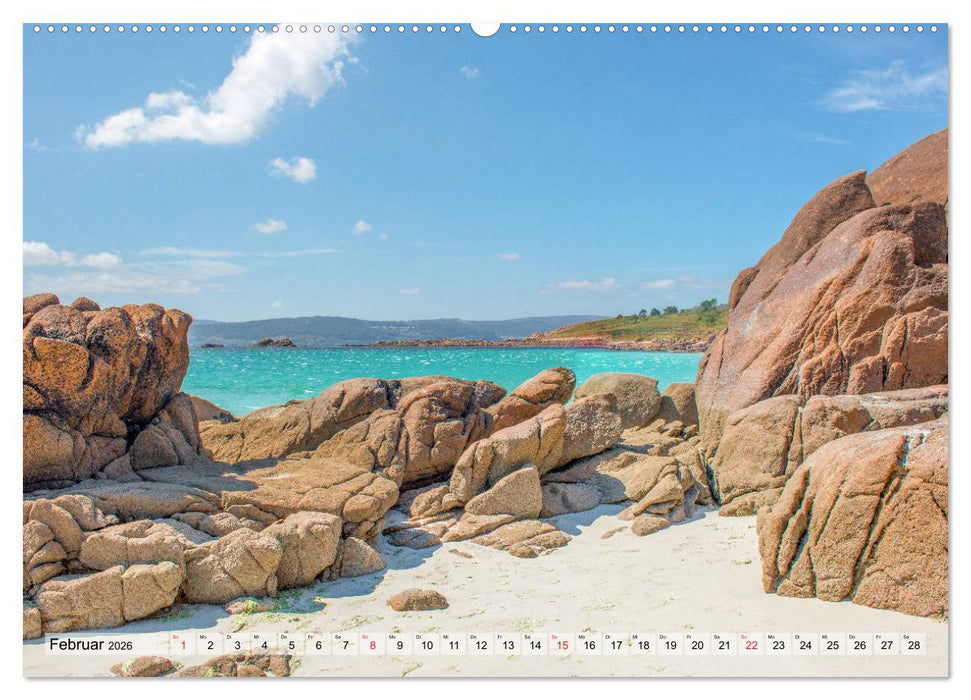 Nordspanien Galicien (CALVENDO Premium Wandkalender 2026)