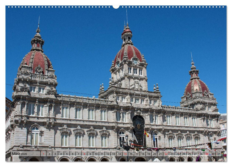 Nordspanien Galicien (CALVENDO Premium Wandkalender 2026)