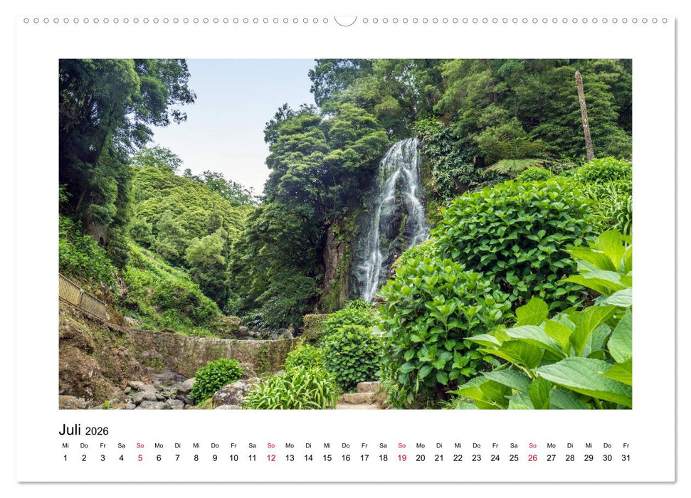 Sao Miguel - Die ganze Vielfalt der Azoren (CALVENDO Premium Wandkalender 2026)
