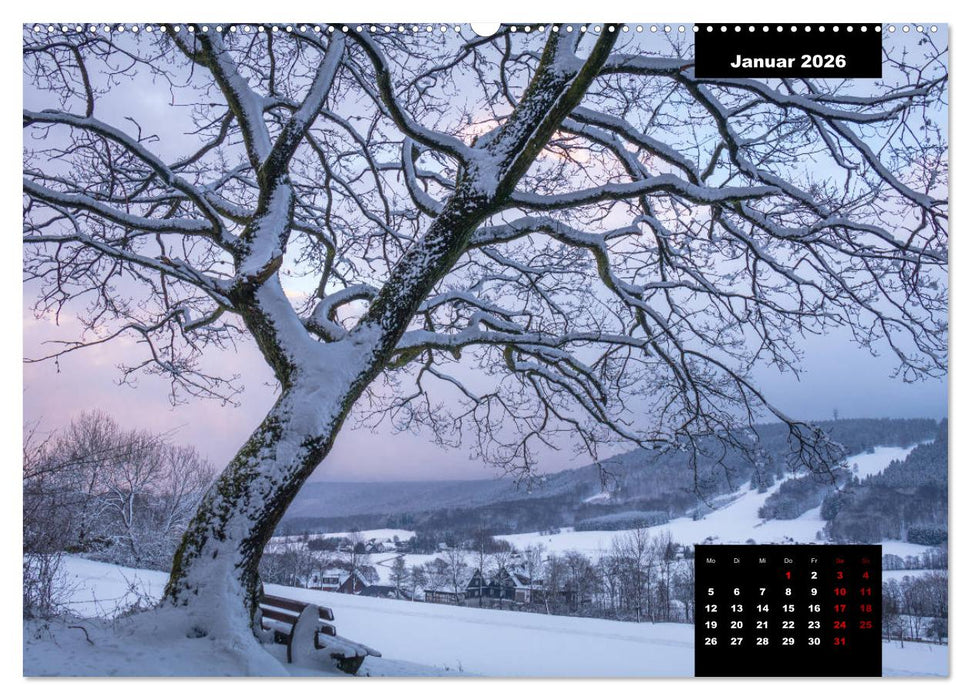 Malerisches Sauerland (CALVENDO Premium Wandkalender 2026)