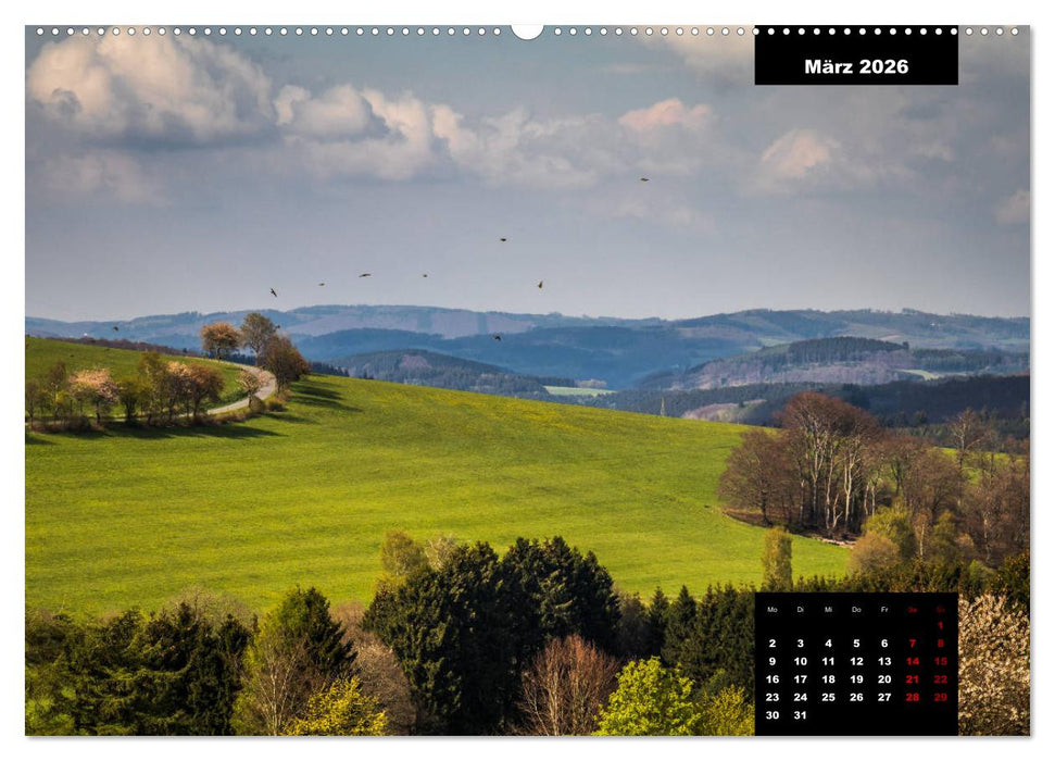 Malerisches Sauerland (CALVENDO Premium Wandkalender 2026)