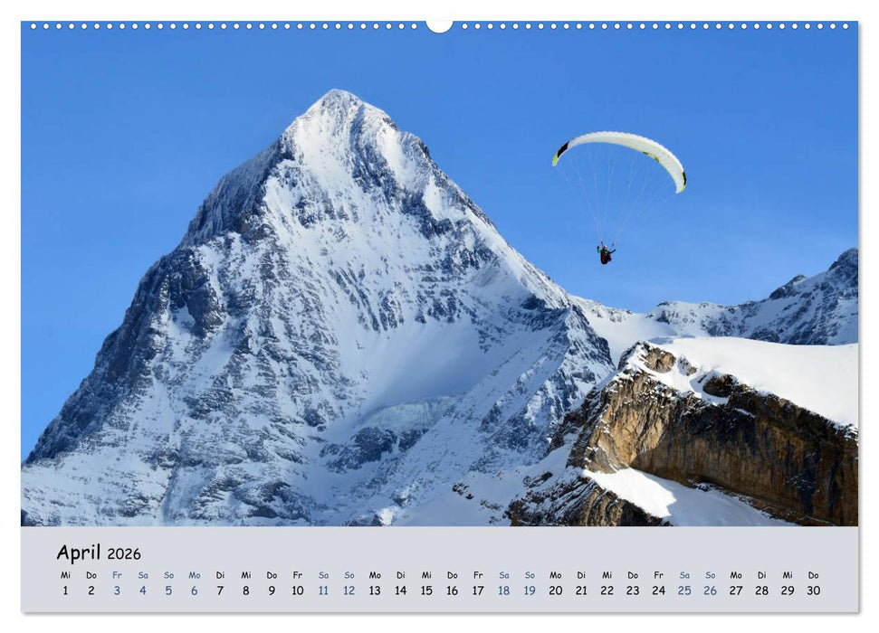 Gipfel Blicke (CALVENDO Premium Wandkalender 2026)