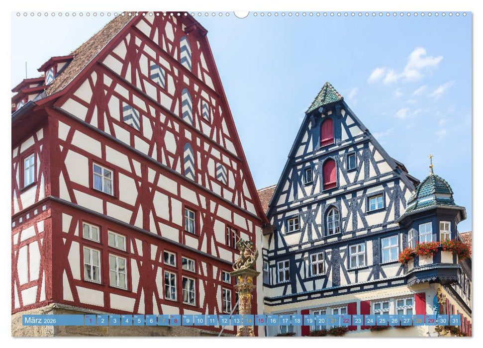 Main-Tauber-Romantik (CALVENDO Premium Wandkalender 2026)