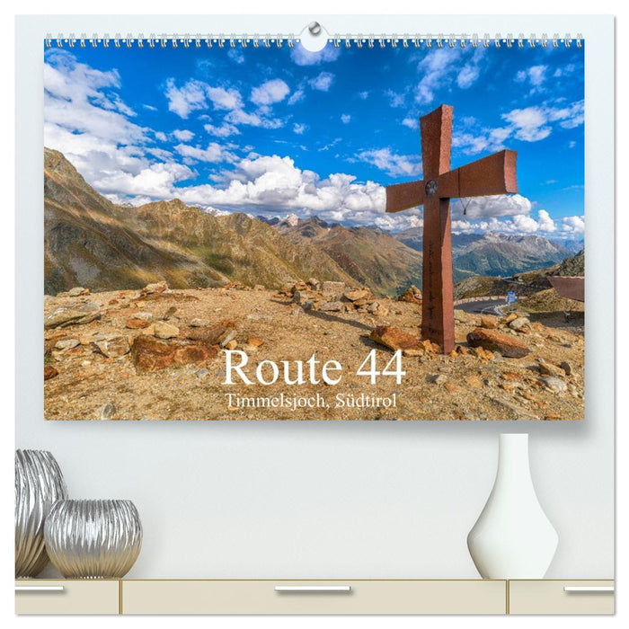 Route 44. Timmelsjoch, Südtirol (CALVENDO Premium Wandkalender 2026)