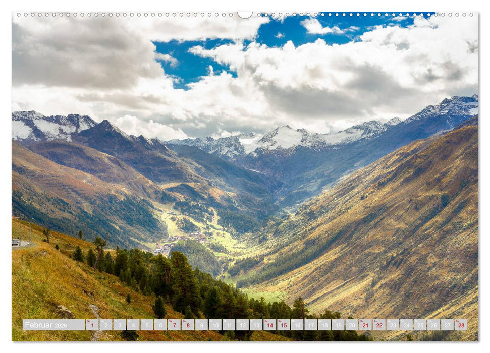 Route 44. Timmelsjoch, Südtirol (CALVENDO Premium Wandkalender 2026)