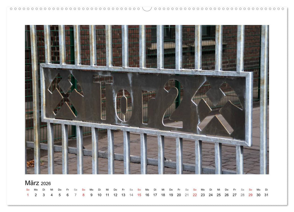 Bergwerk West Kamp-Lintfort (CALVENDO Premium Wandkalender 2026)