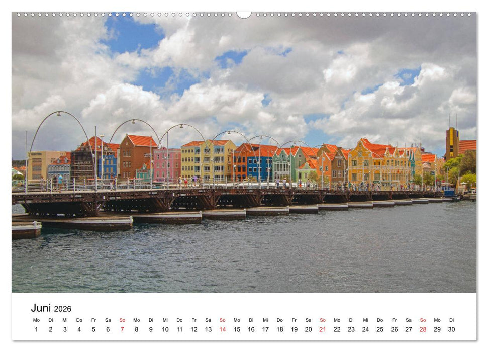 Curacao, die facettenreiche Karibikinsel (CALVENDO Wandkalender 2026)