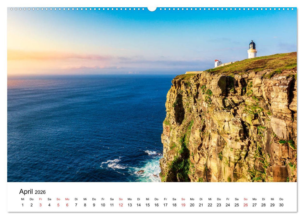 North Coast 500 - Schottlands Traumstraße (CALVENDO Premium Wandkalender 2026)