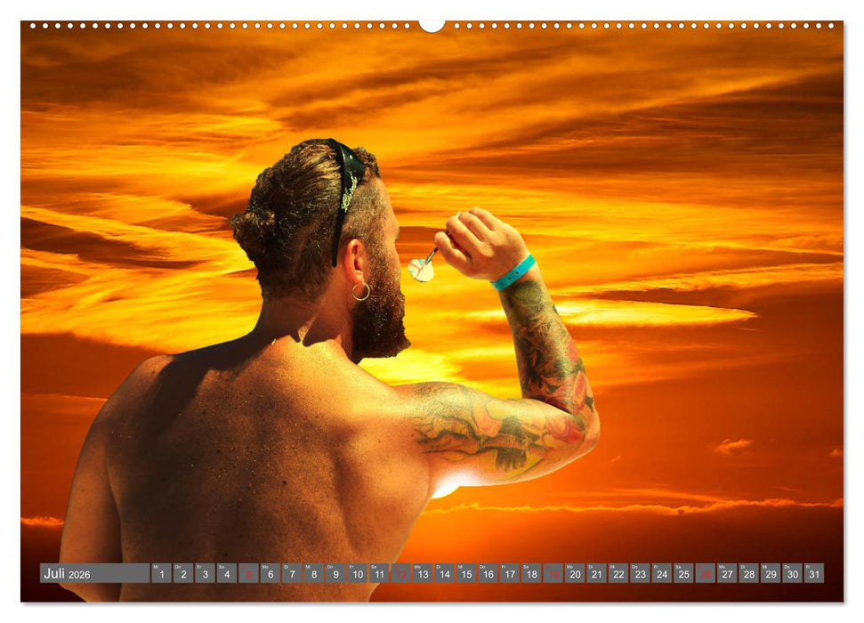 Darts. Konzentration - Sport - Spannung (CALVENDO Premium Wandkalender 2026)