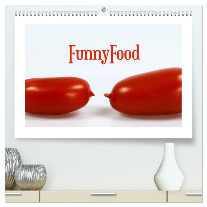 FunnyFood (CALVENDO Premium Wandkalender 2026)