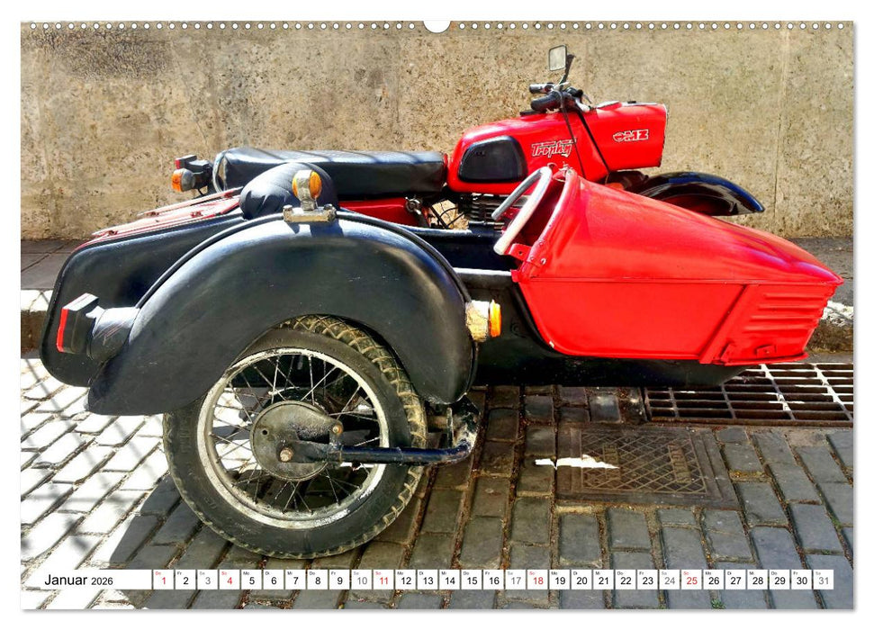 MZ Trophy - Eine Kultmaschine der DDR (CALVENDO Wandkalender 2026)