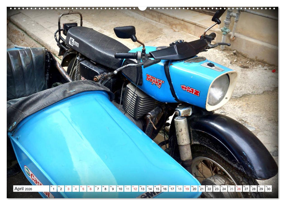 MZ Trophy - Eine Kultmaschine der DDR (CALVENDO Wandkalender 2026)