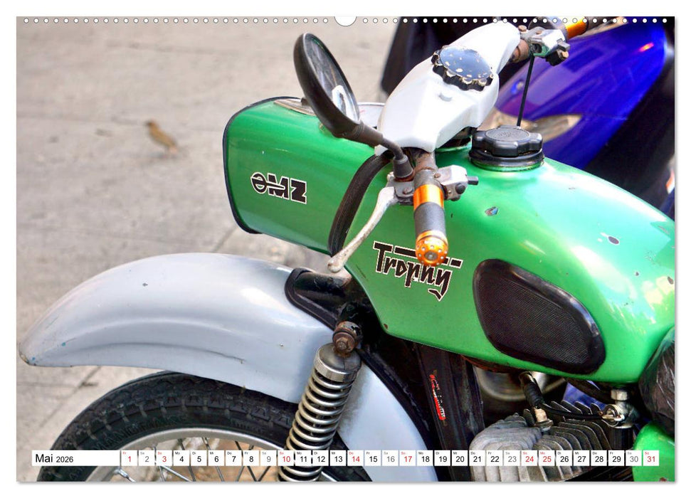 MZ Trophy - Eine Kultmaschine der DDR (CALVENDO Wandkalender 2026)