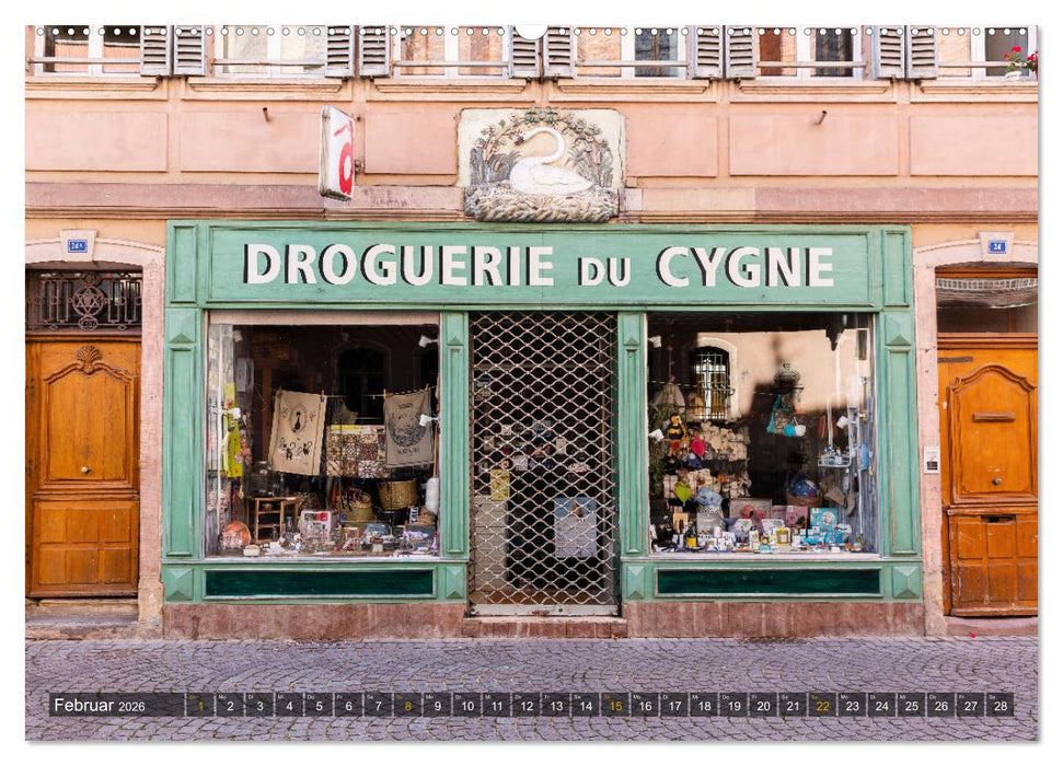 Straßburg - ein fotografischer Streifzug (CALVENDO Premium Wandkalender 2026)