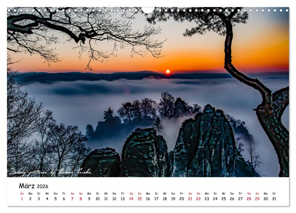 Dresden 2026 - Saxony Pictures by Thomas Kriehn (CALVENDO Wandkalender 2026)