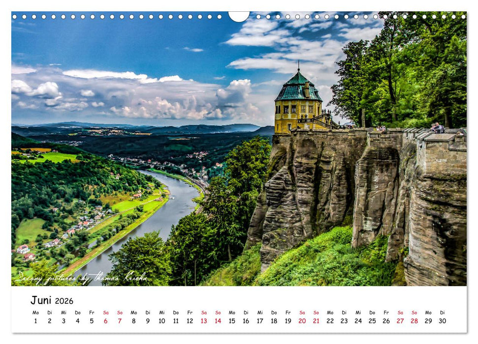 Dresden 2026 - Saxony Pictures by Thomas Kriehn (CALVENDO Wandkalender 2026)