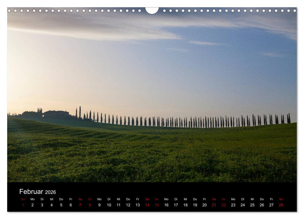 Toskana 2026 (CALVENDO Wandkalender 2026)
