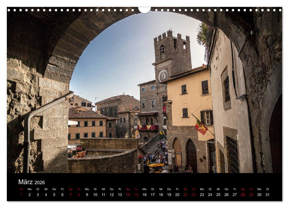Toskana 2026 (CALVENDO Wandkalender 2026)