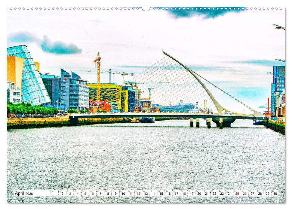 Dublin - Facettenreiche Metropole (CALVENDO Premium Wandkalender 2026)