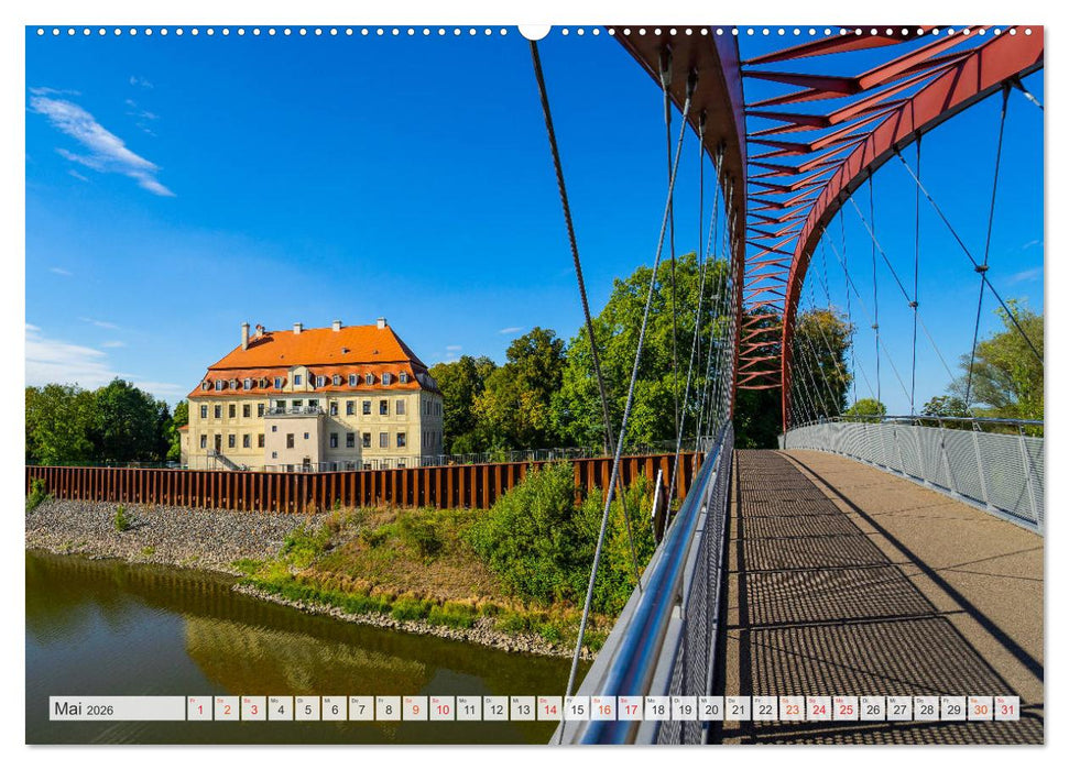 Riesa Impressionen (CALVENDO Premium Wandkalender 2026)