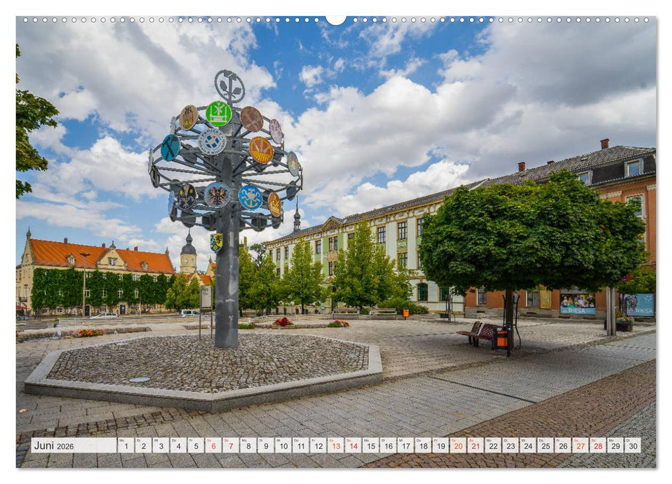 Riesa Impressionen (CALVENDO Premium Wandkalender 2026)