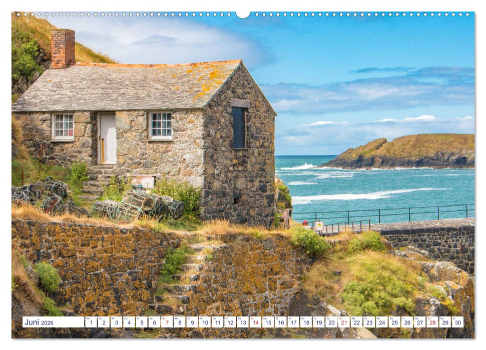 Cornwall Impressionen (CALVENDO Premium Wandkalender 2026)