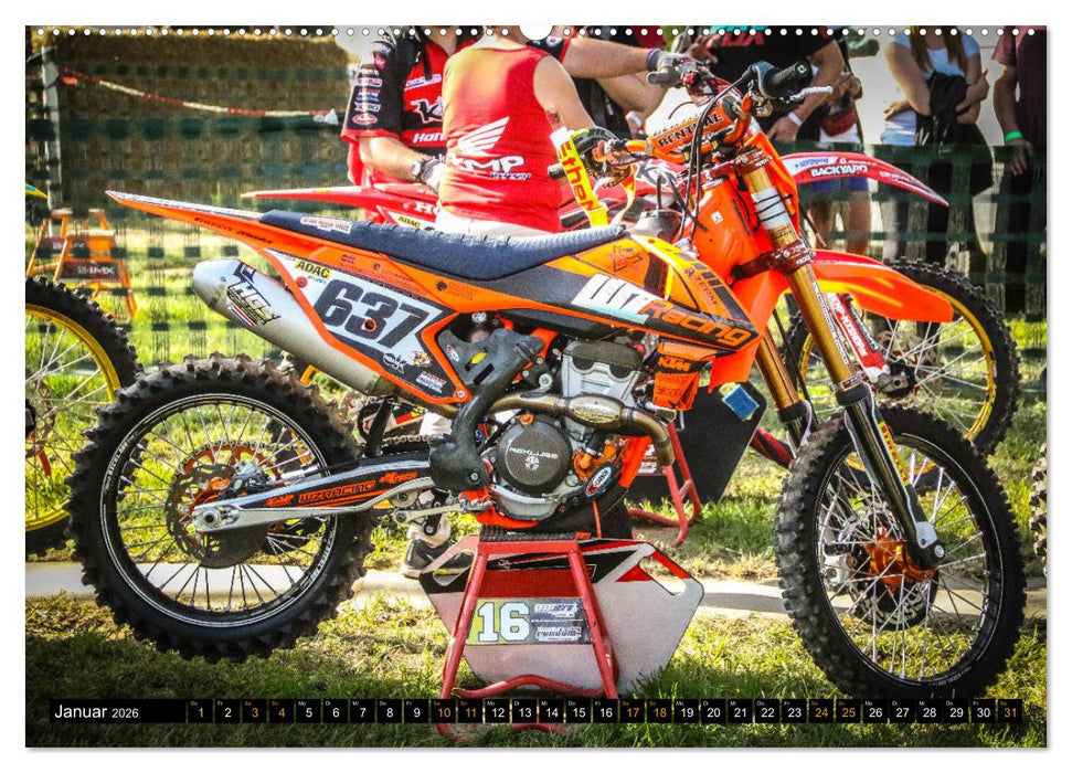 MX-Racing (CALVENDO Premium Wandkalender 2026)