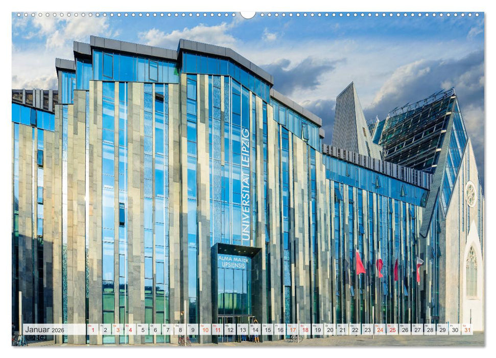 Leipzig Impressionen (CALVENDO Premium Wandkalender 2026)