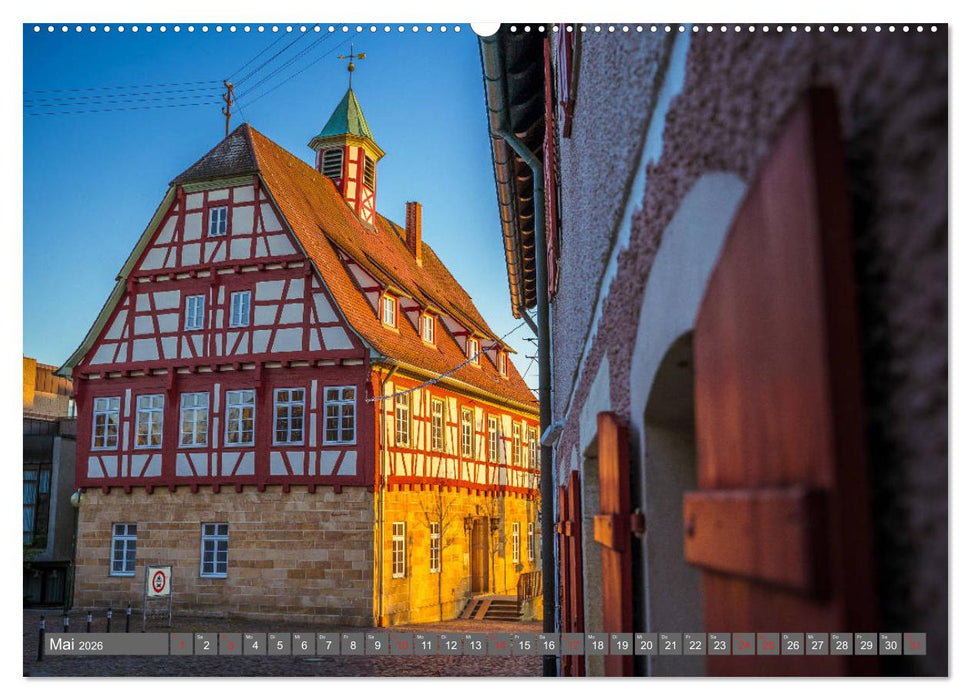 Impressionen aus Leinfelden-Echterdingen 2026 (CALVENDO Wandkalender 2026)