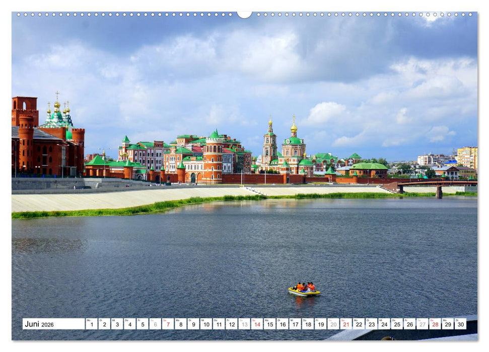 Malerisches Russland - Impressionen aus Joschkar-Ola (CALVENDO Premium Wandkalender 2026)