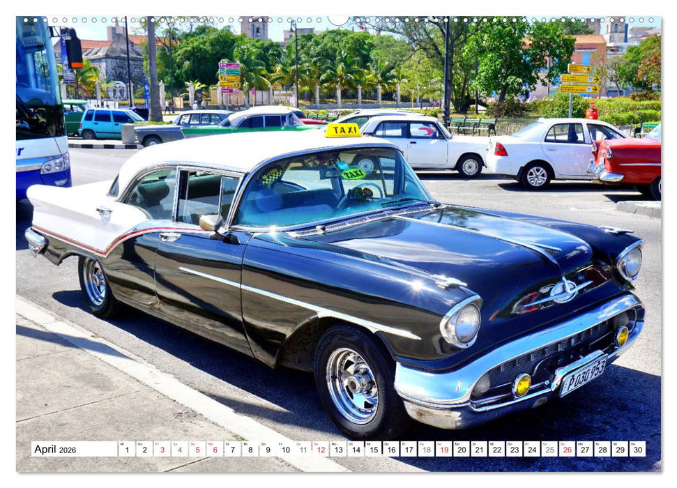Golden Rocket 88 - Oldsmobile 1957 in Kuba (CALVENDO Wandkalender 2026)