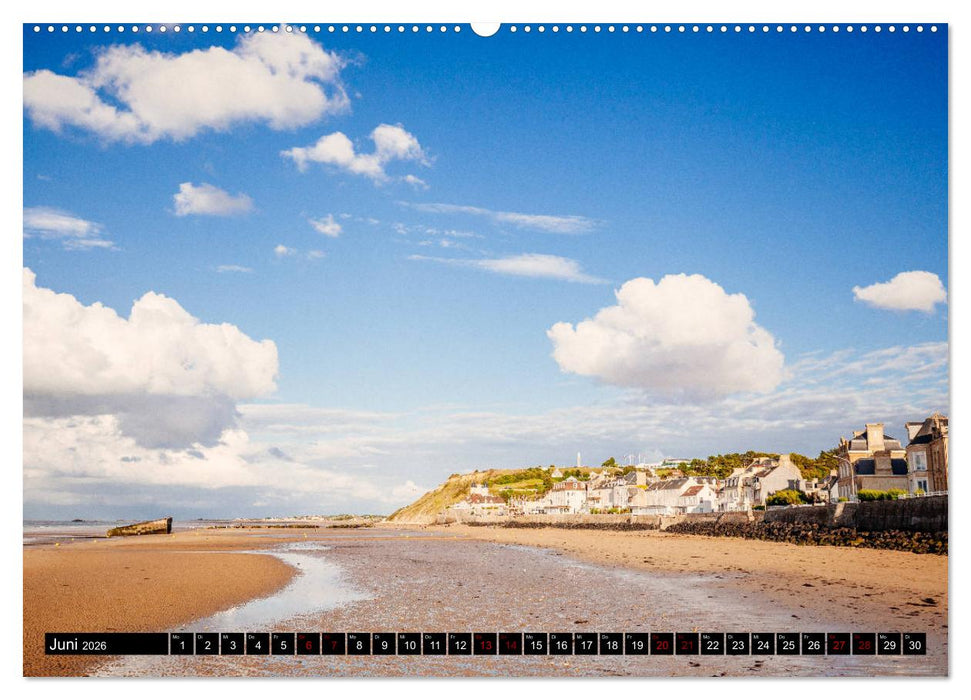 Frankreich - Traumstrände & Felsenküsten (CALVENDO Wandkalender 2026)