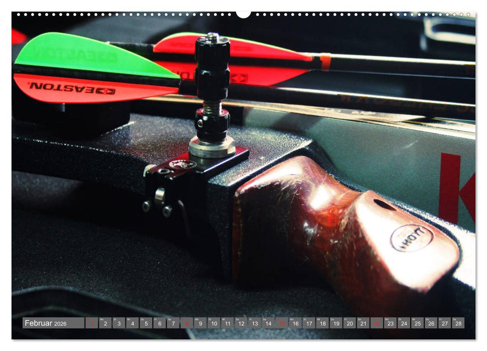 Bogenschießen. Sport - Spaß - Spannung (CALVENDO Premium Wandkalender 2026)