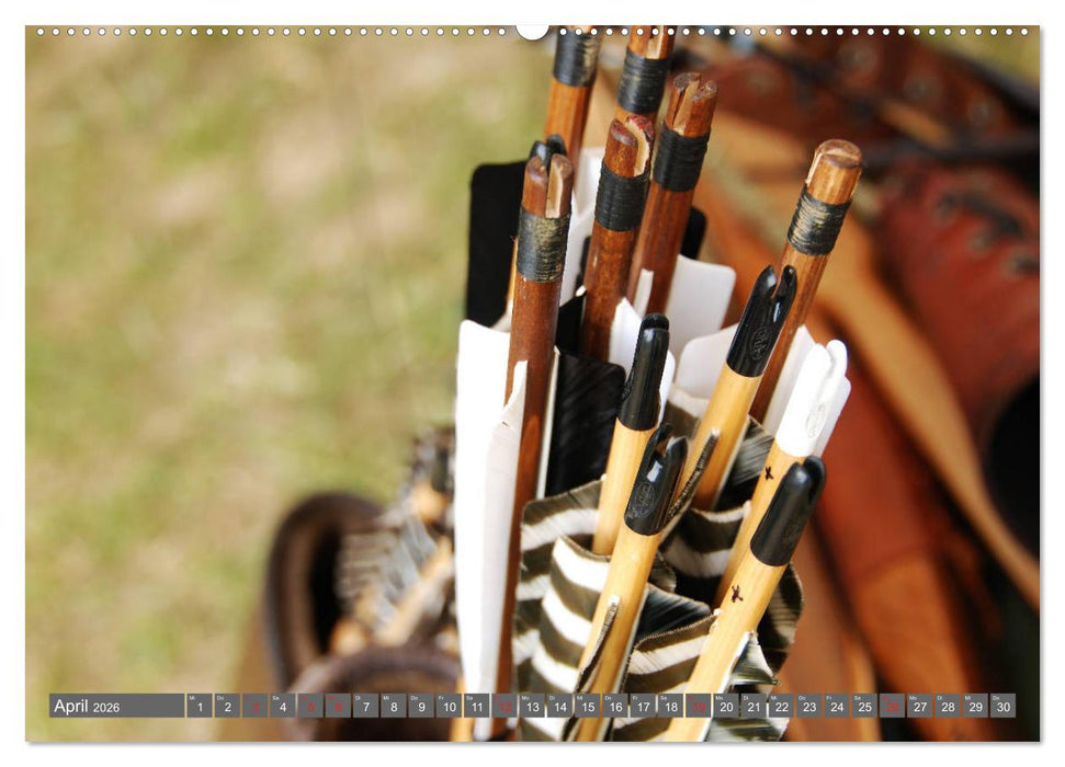 Bogenschießen. Sport - Spaß - Spannung (CALVENDO Premium Wandkalender 2026)