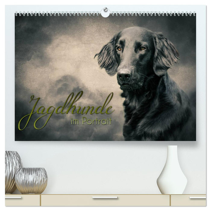 Jagdhunde im Portrait (CALVENDO Premium Wandkalender 2026)