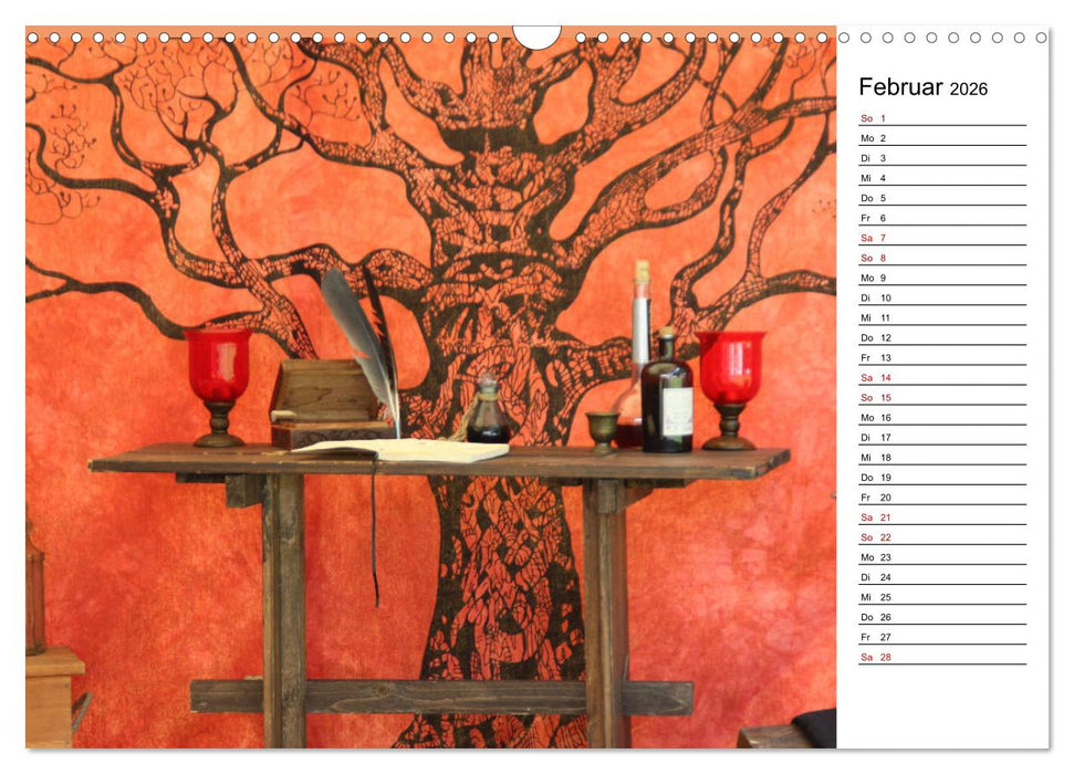 Mittelalter - Leben (CALVENDO Wandkalender 2026)