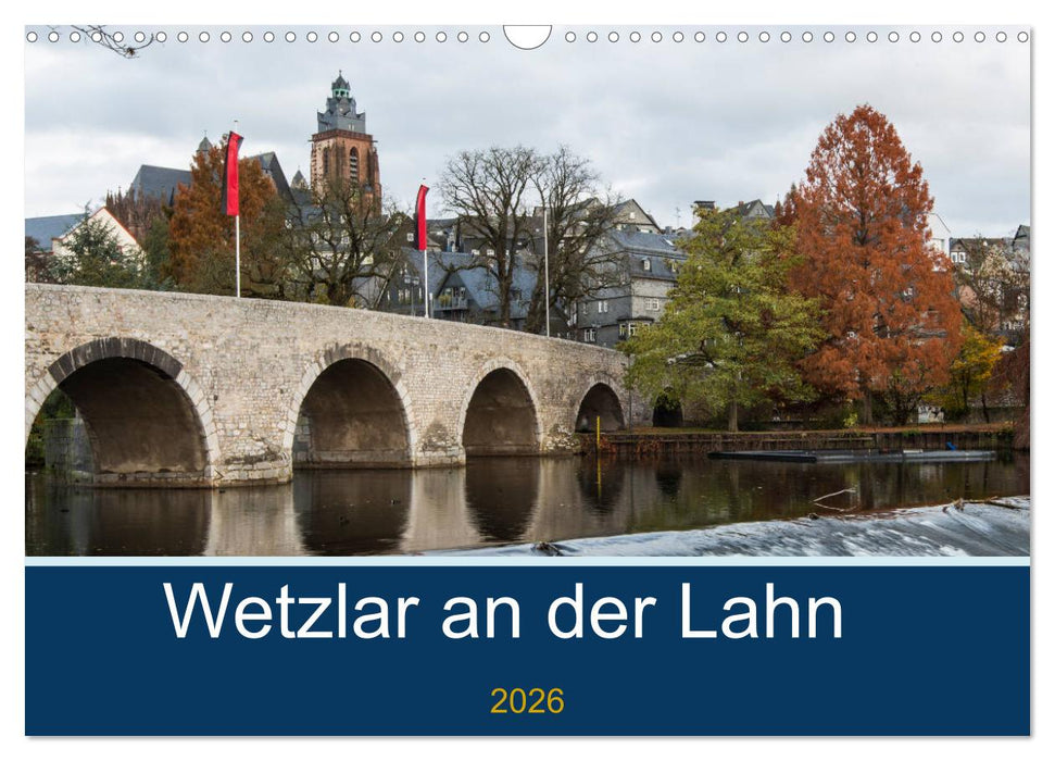 Wetzlar an der Lahn (CALVENDO Wandkalender 2026)