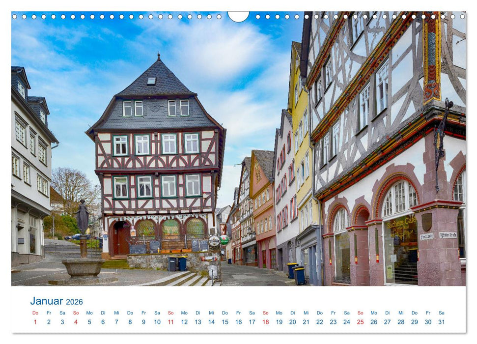 Wetzlar an der Lahn (CALVENDO Wandkalender 2026)