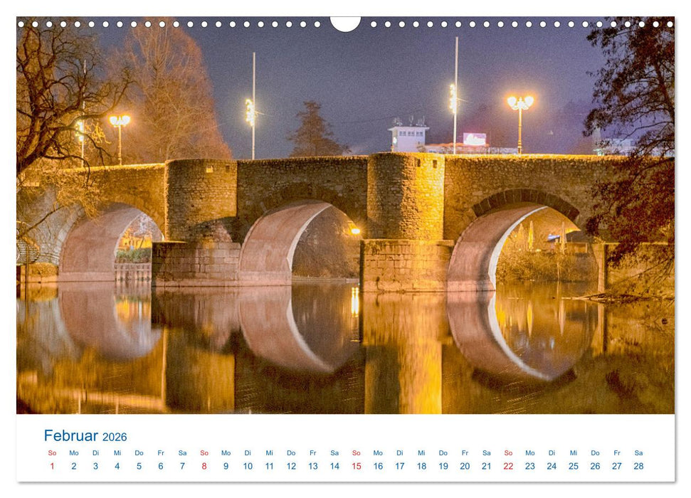 Wetzlar an der Lahn (CALVENDO Wandkalender 2026)