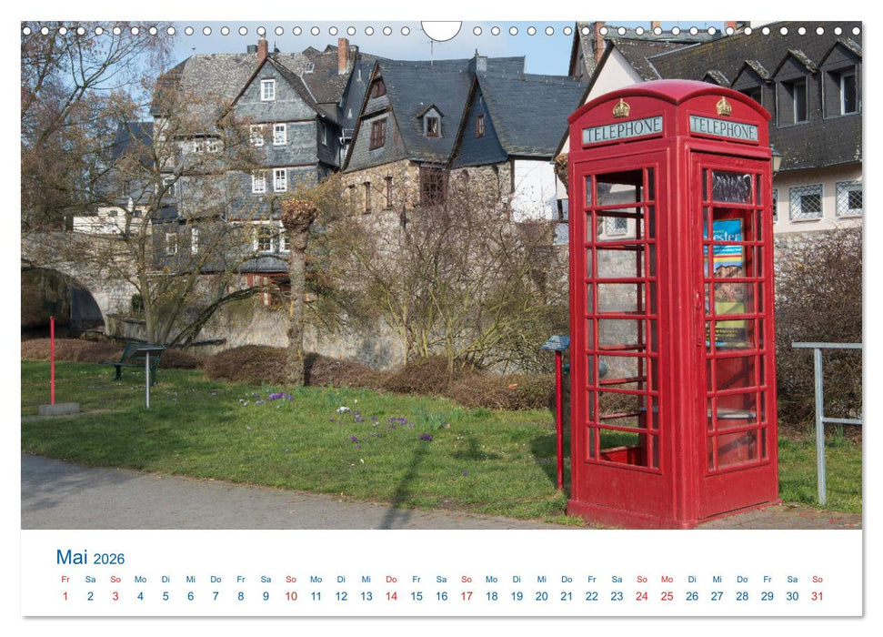 Wetzlar an der Lahn (CALVENDO Wandkalender 2026)