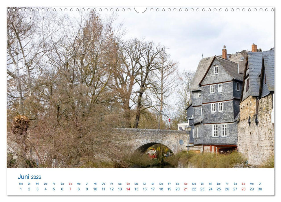 Wetzlar an der Lahn (CALVENDO Wandkalender 2026)