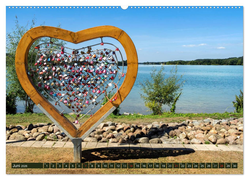 Holsteinische Schweiz - Fünf-Seen-Landschaft (CALVENDO Premium Wandkalender 2026)